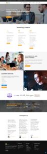 website design and develop for Delivio