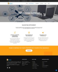 website design and develop for Delivio