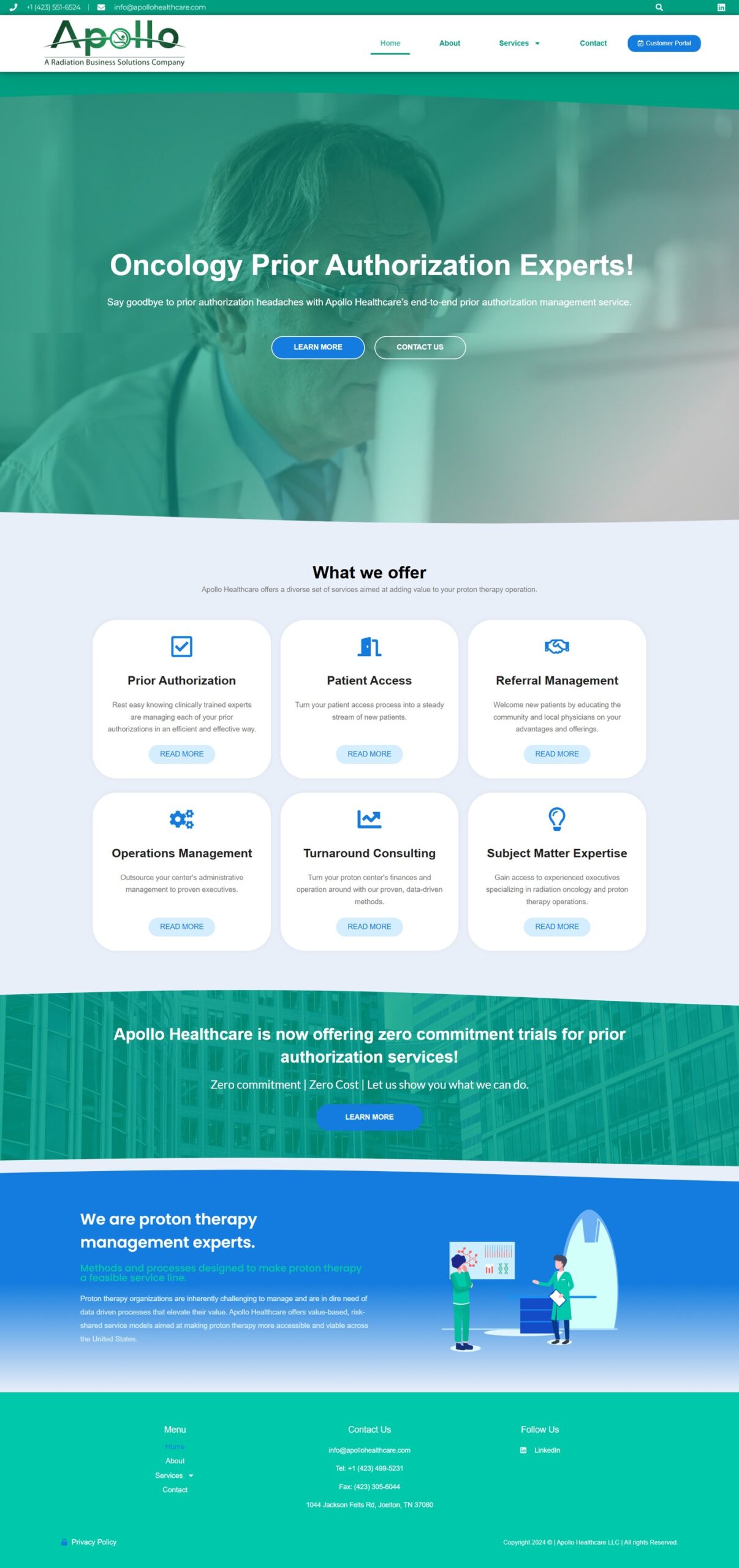 Website design and development