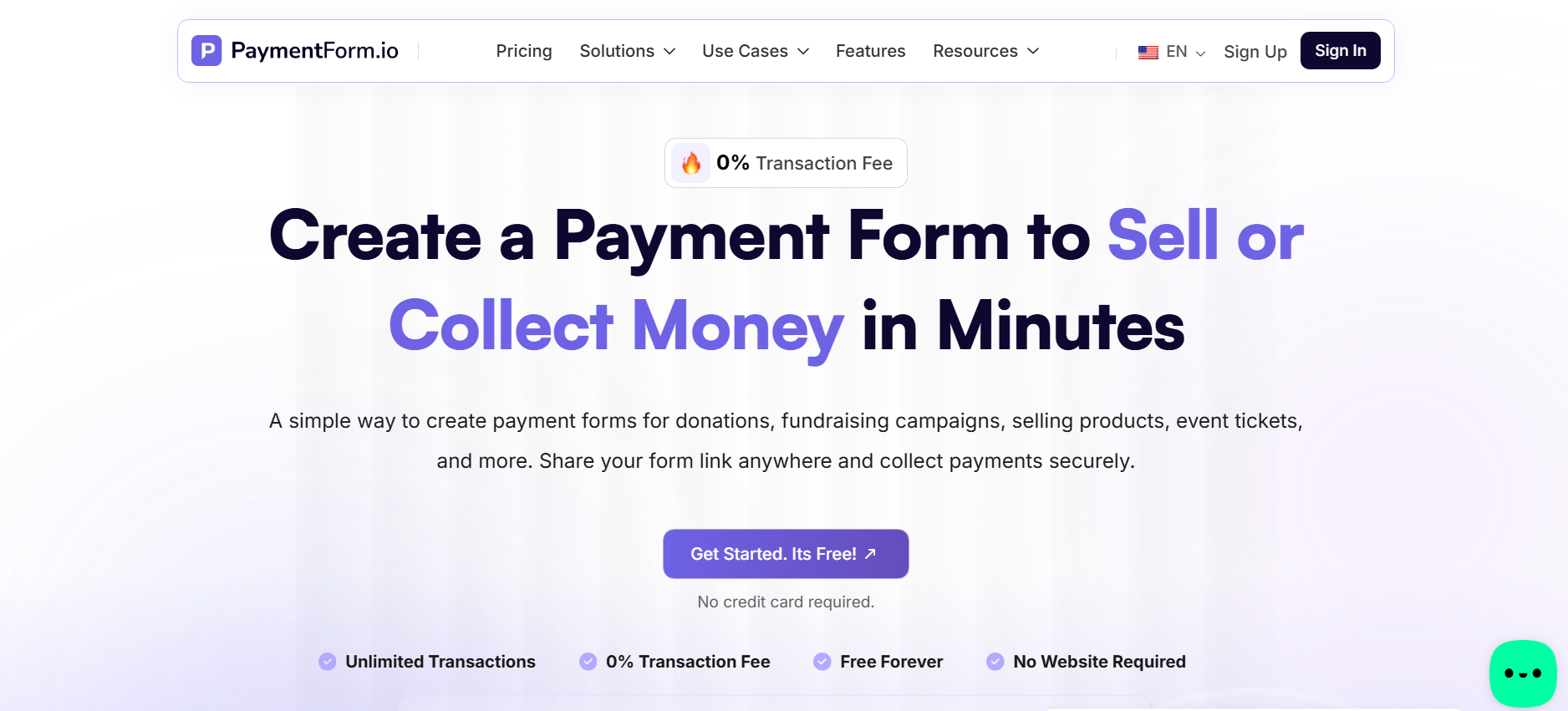 PaymentForm.io
